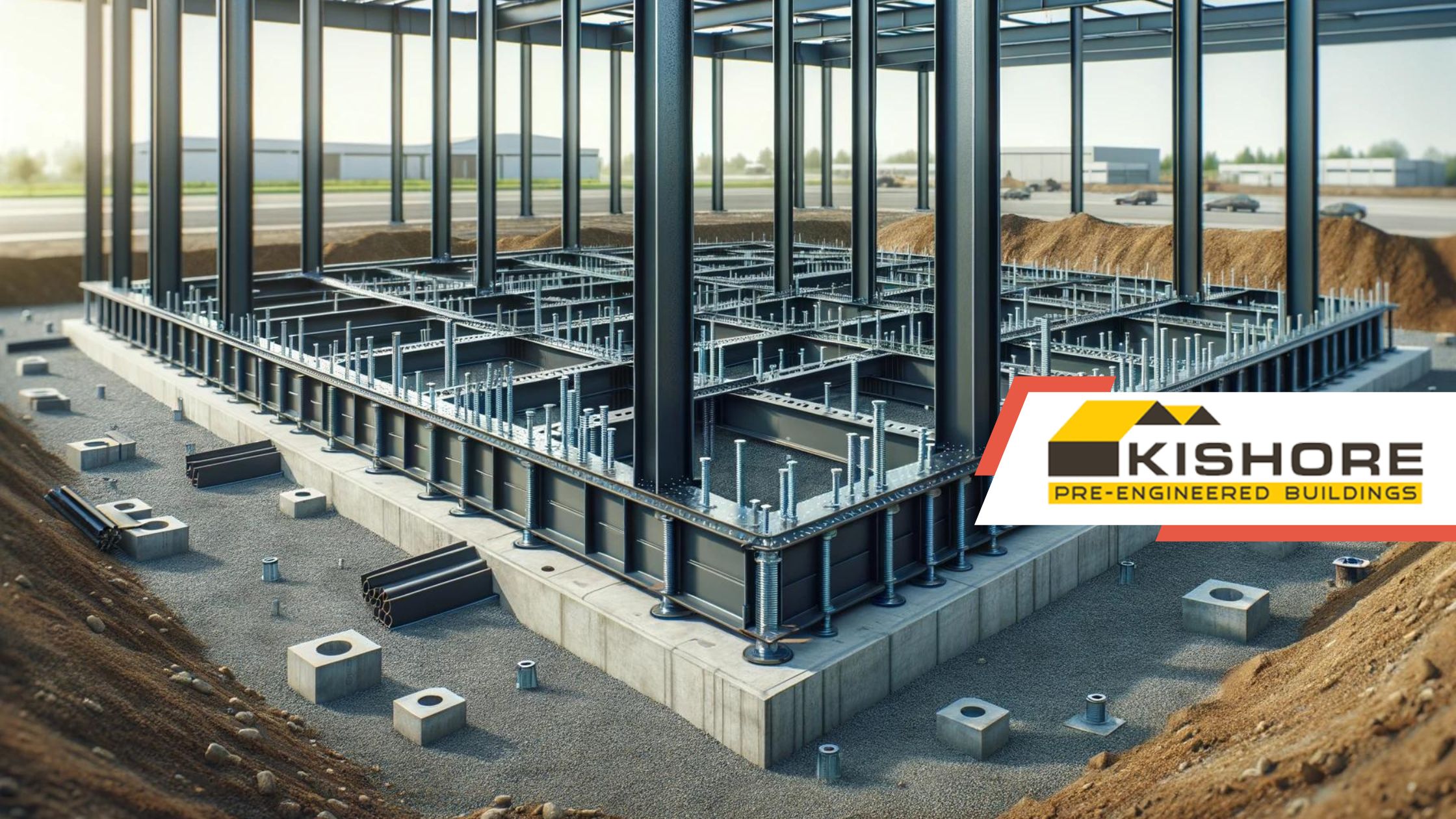 Steel Sections in Pre-Engineered Steel Foundation Buildings