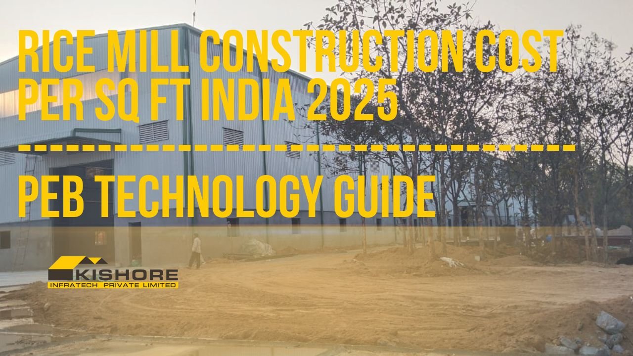 Rice Mill Construction Cost per Square Foot in India: Complete PEB Investment Guide 2025 2 Rice mill construction cost per square foot