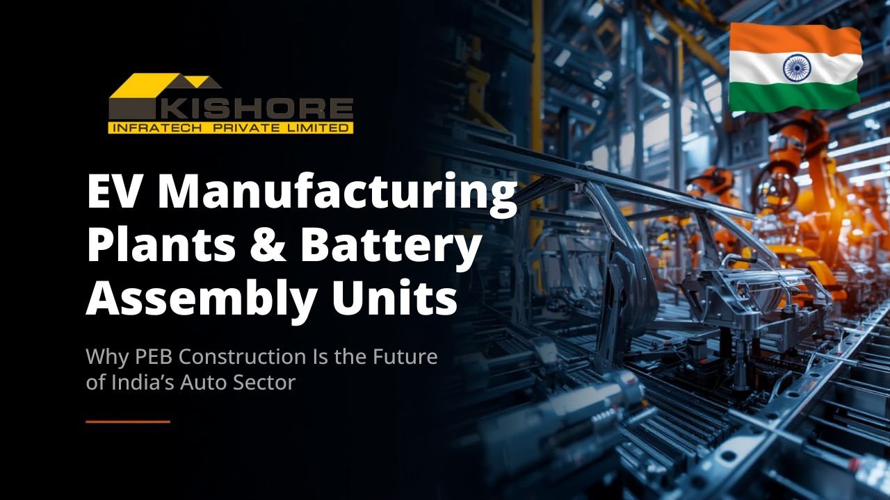 EV Manufacturing Plants & Battery Assembly Units: Why PEB Construction Is the Future of India's Auto Sector 5 PEB construction EV manufacturing plant