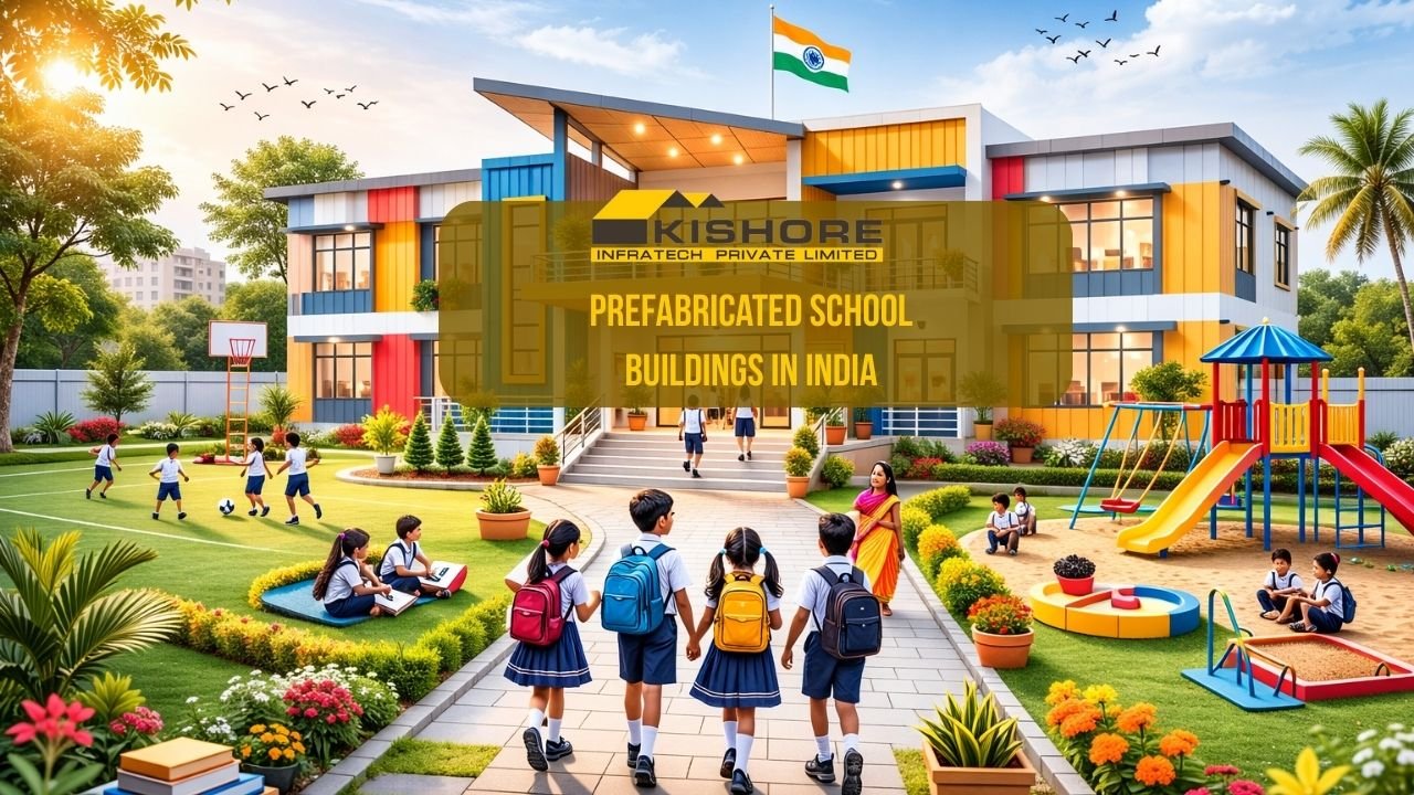 Prefabricated School Buildings in India: How PEB Technology Is Solving the Education Infrastructure Crisis 2 Prefabricated School Buildings in India